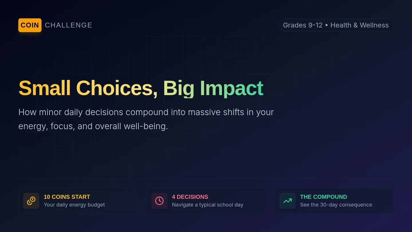 Coin Challenge Choice Deck