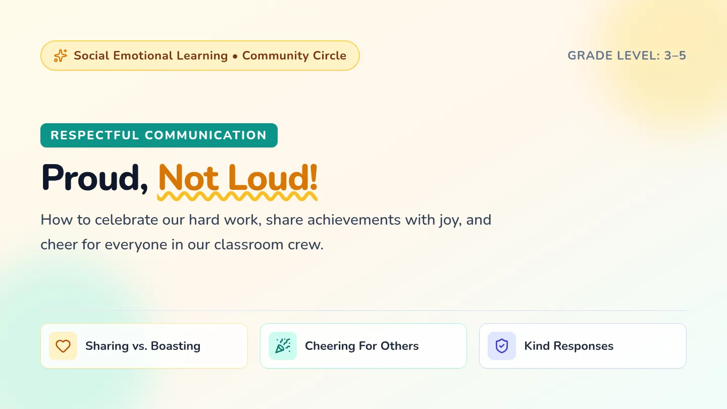 Proud Not Loud
