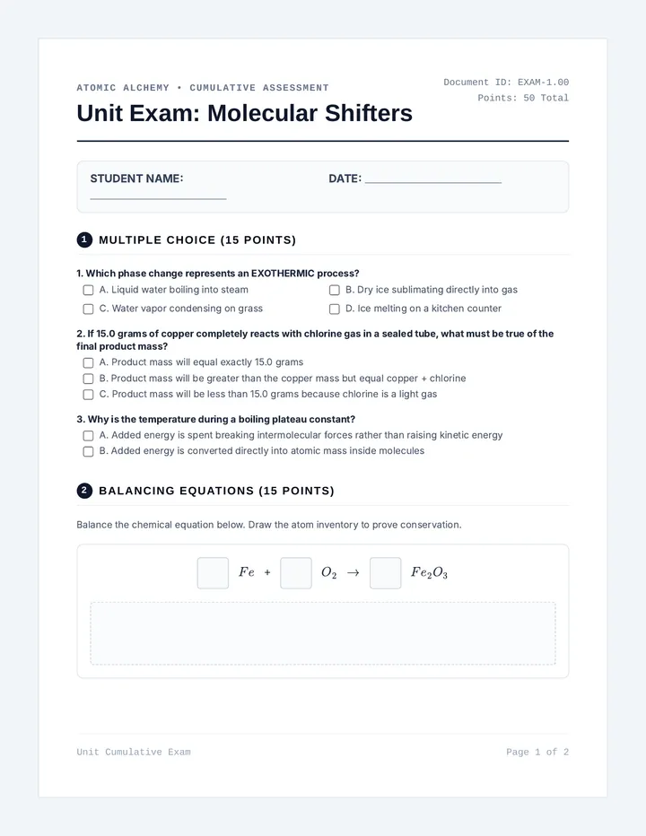 Heat Hunters Unit Exam