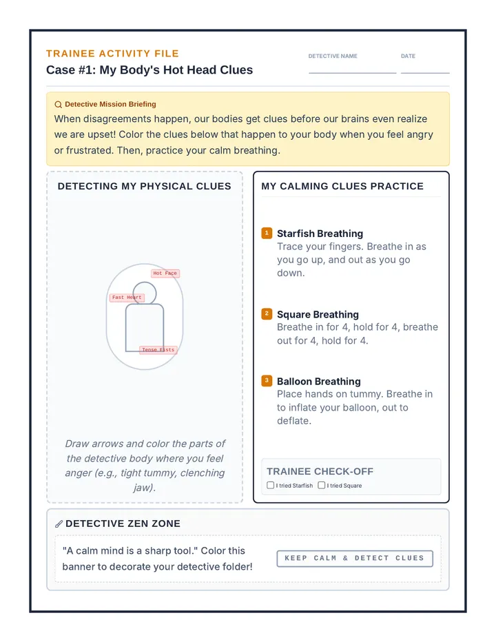 Cool Down Clues Student Workbook