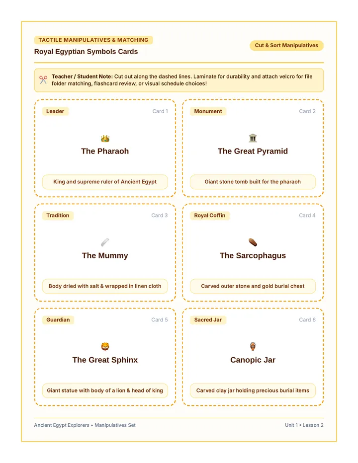 Royal Symbols Cards