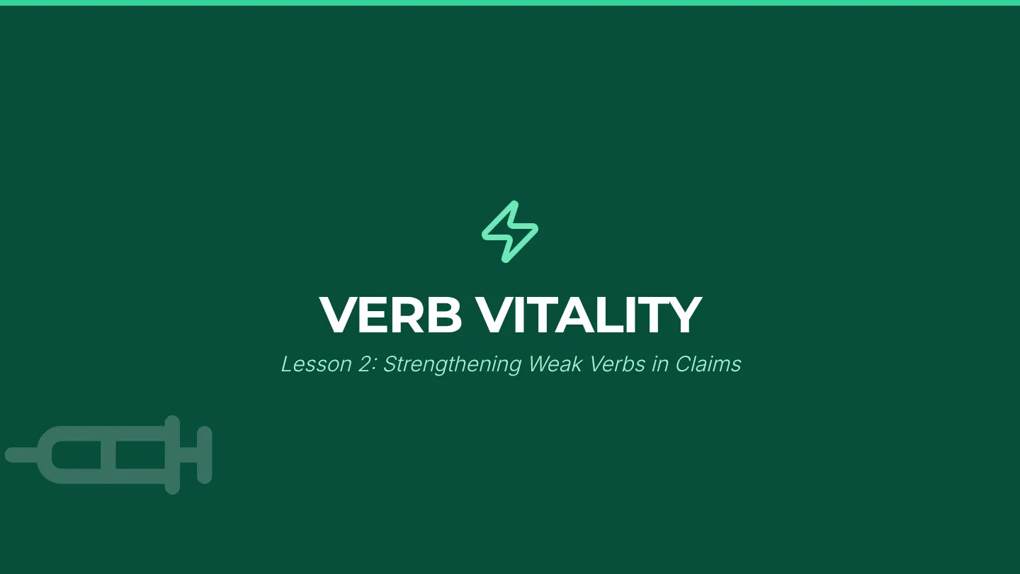 Verb Vitality Slides