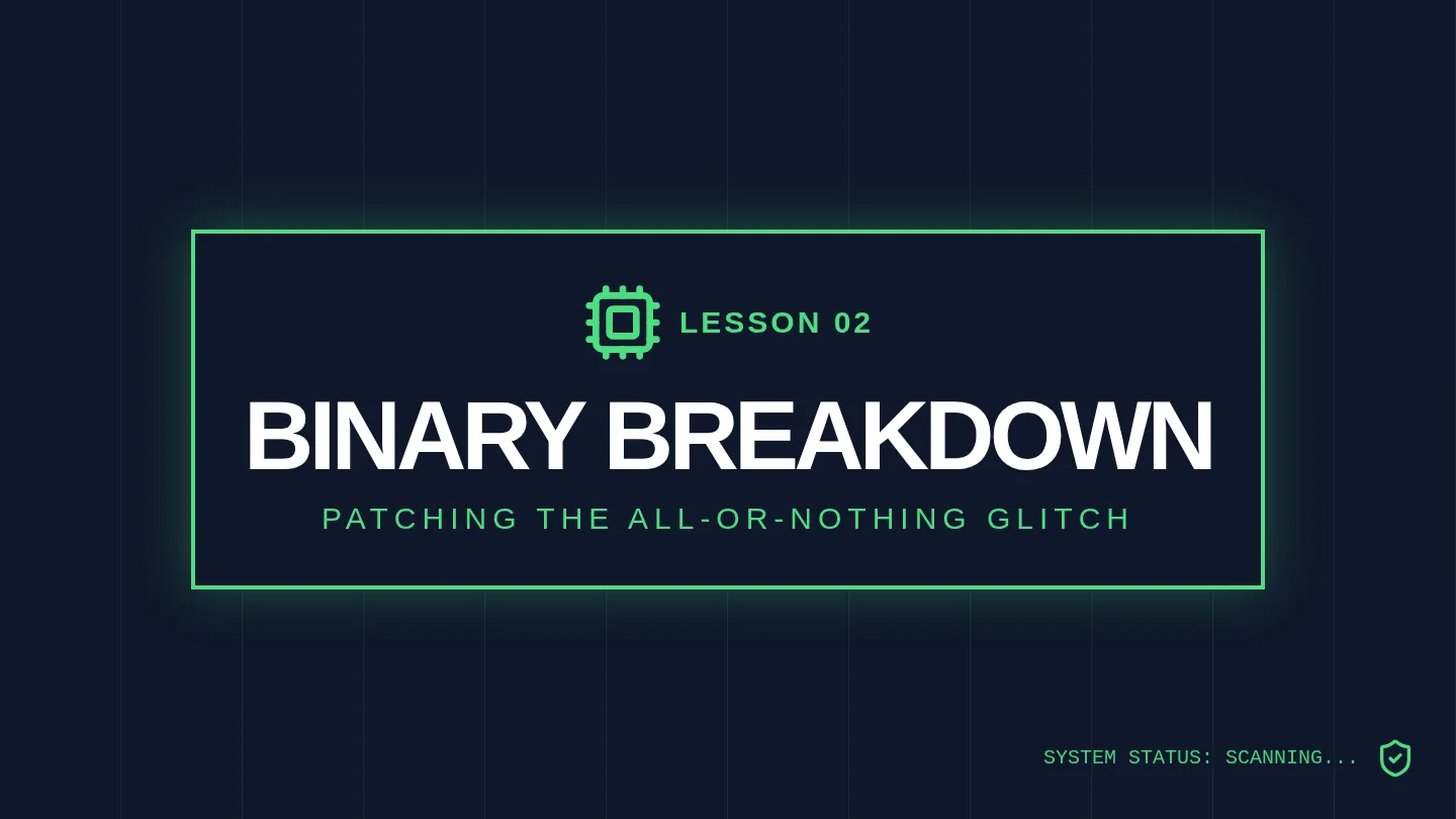 Binary Breakdown Slides