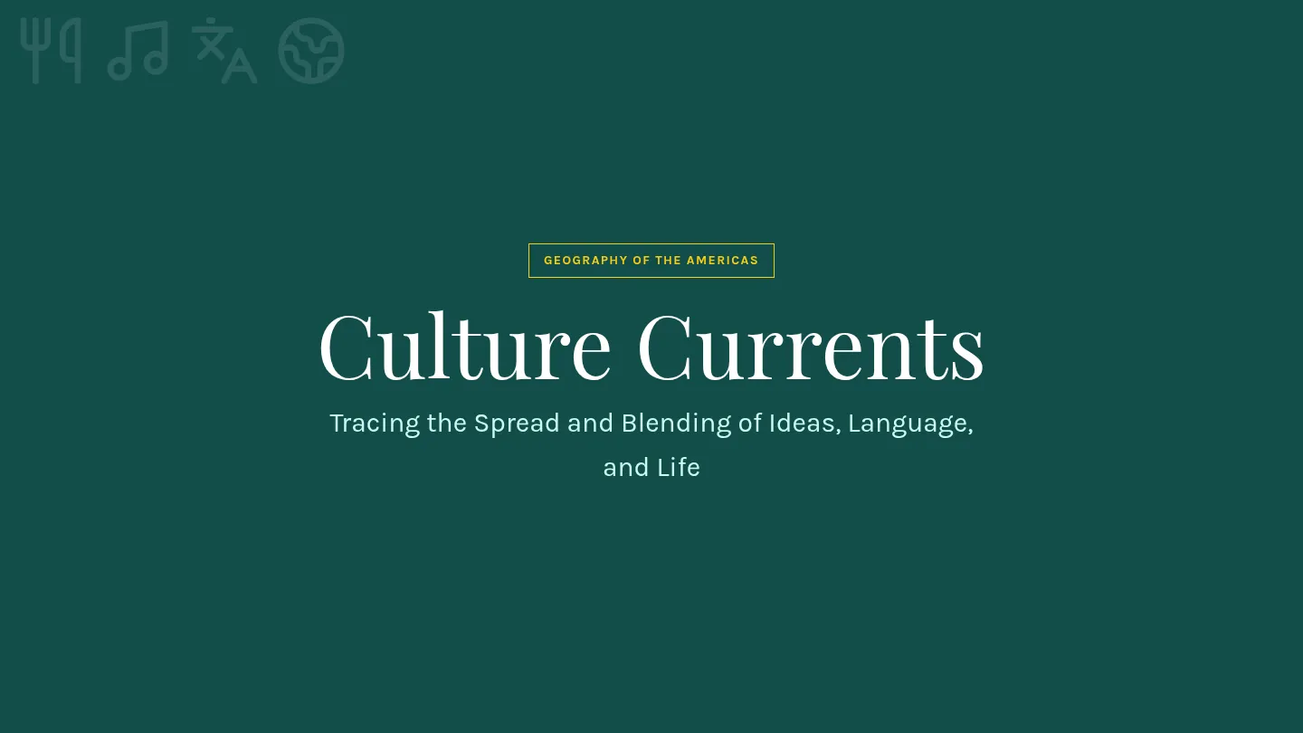 Culture Currents Slides