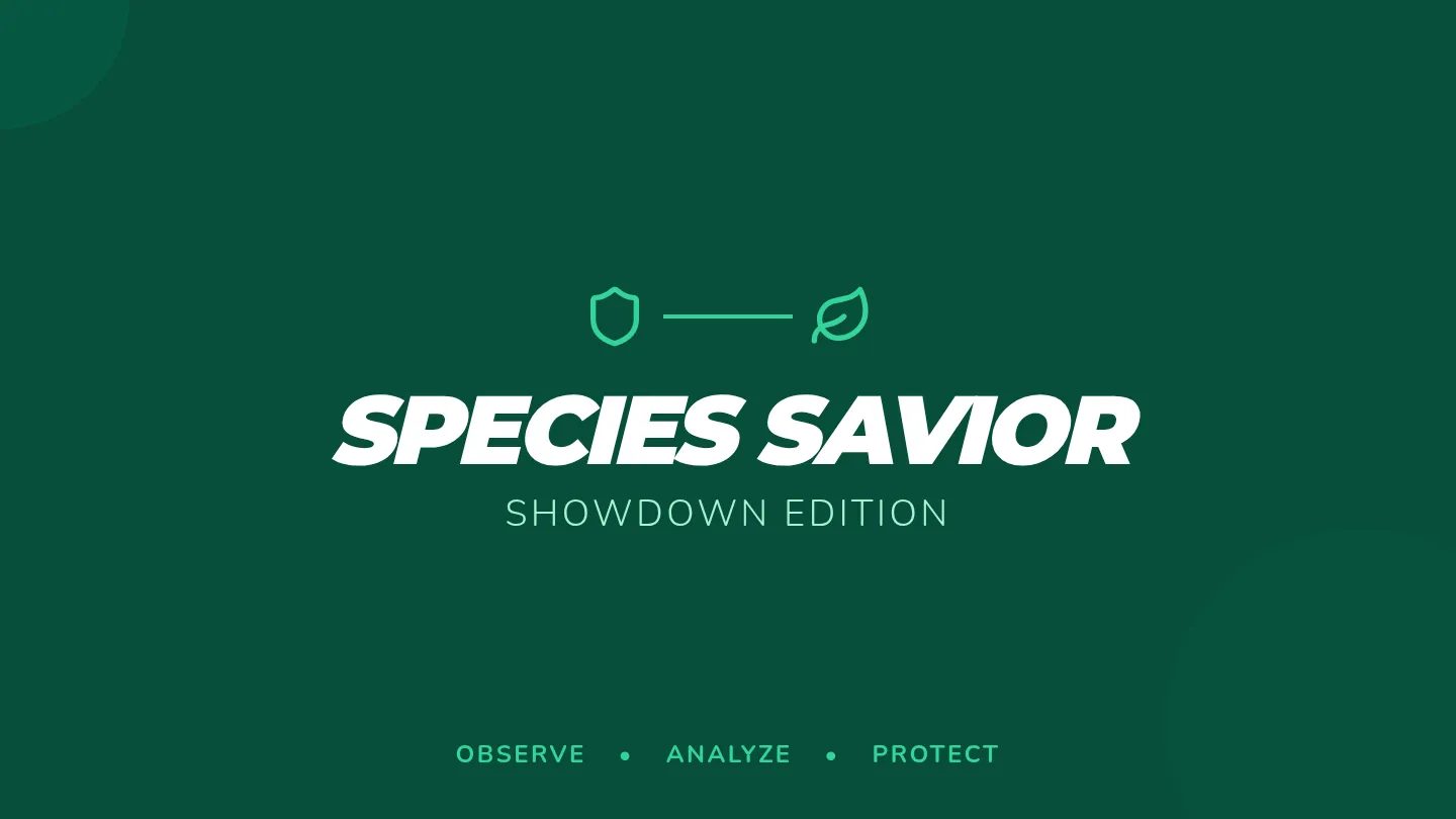 Species Savior Slides