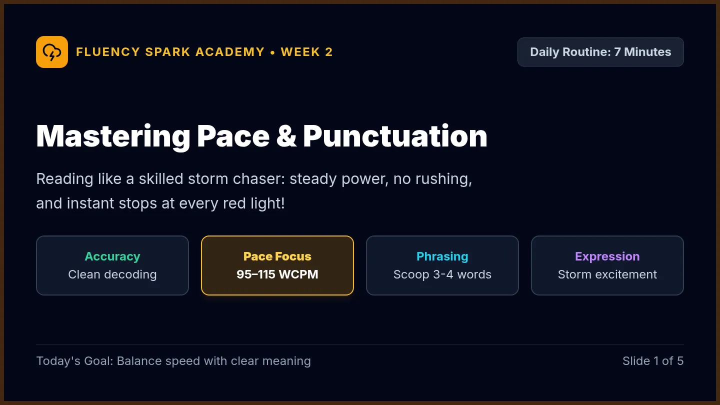 Storm Chaser Fluency Slides