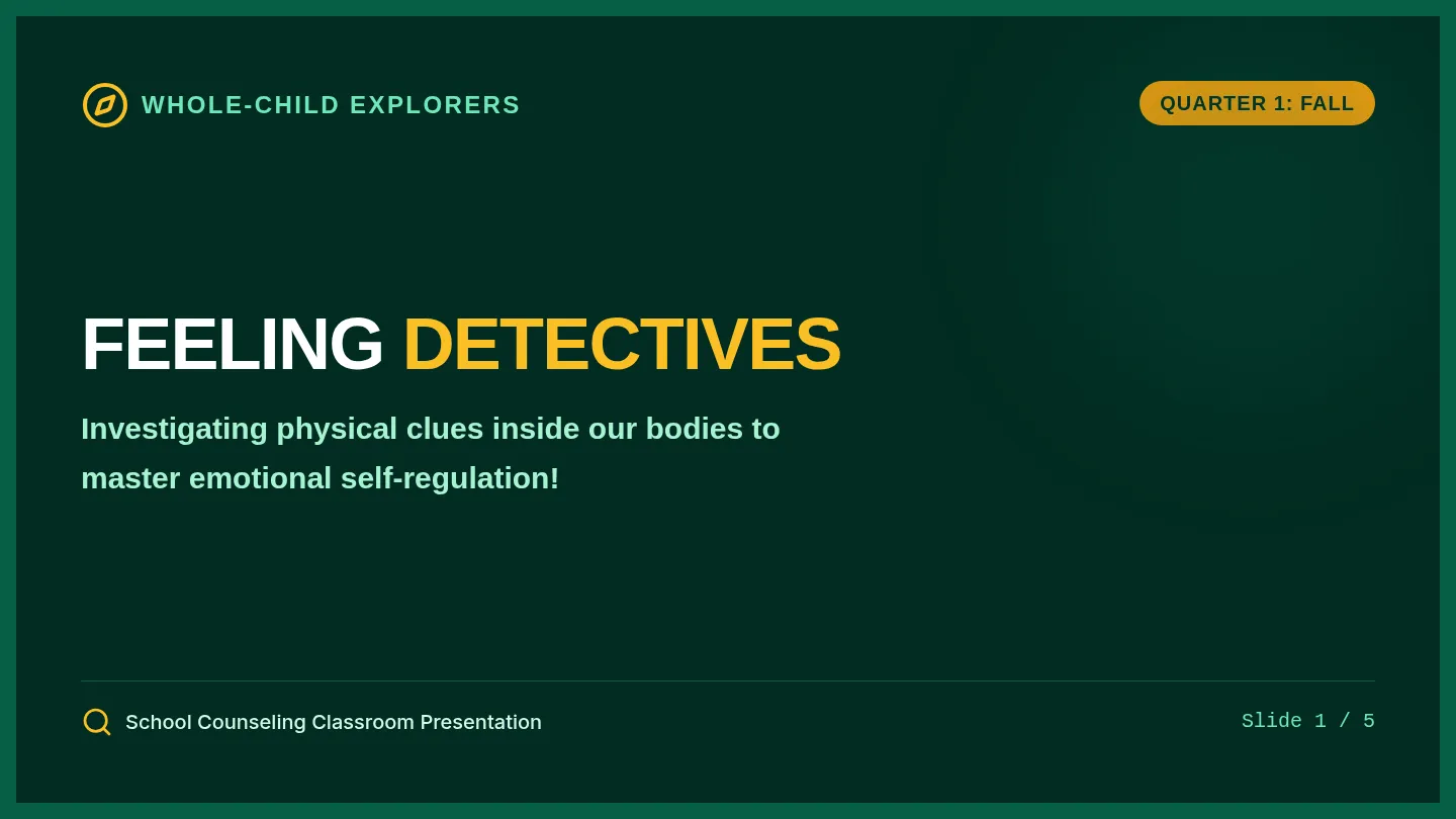 Feeling Detectives Slides