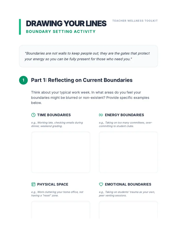 Boundary Setting Handout
