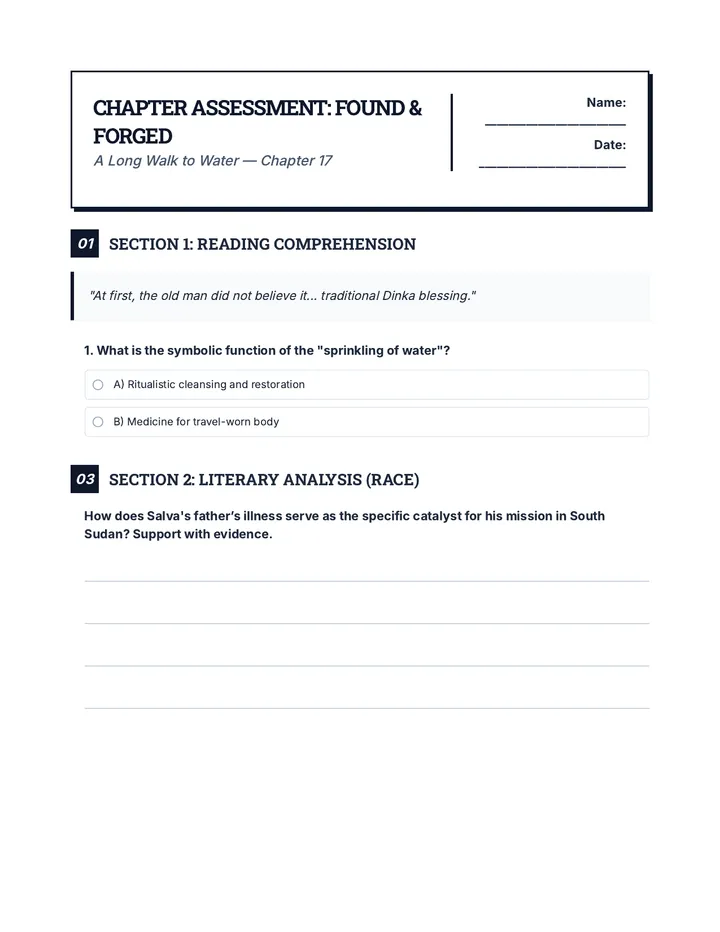 Found Reunion Rigorous Worksheet