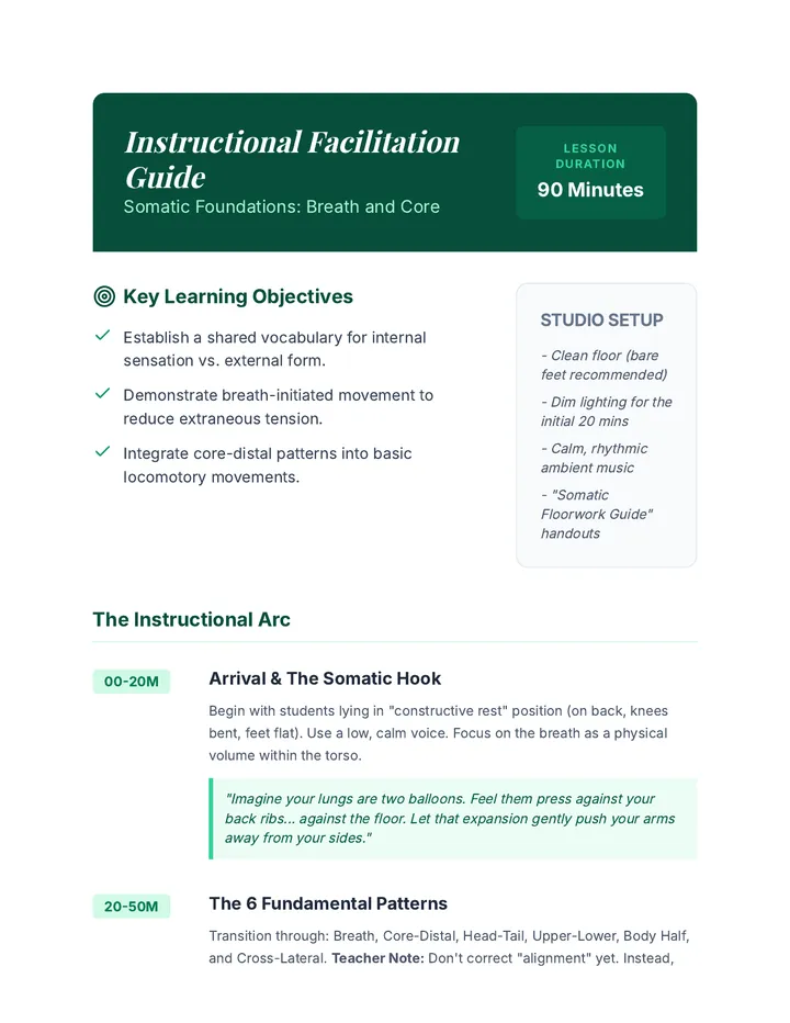 Somatic Facilitation Guide 1