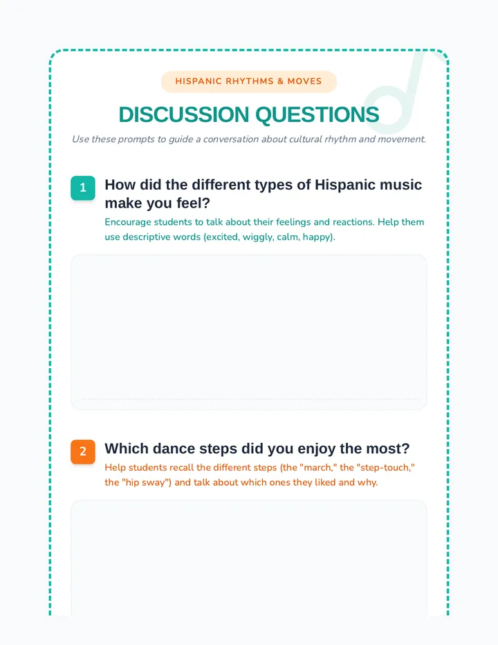 Rhythm Discussion Guide