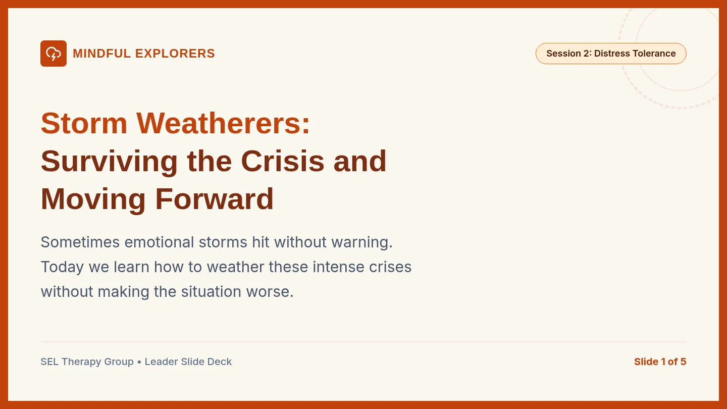 Storm Weatherers Slides