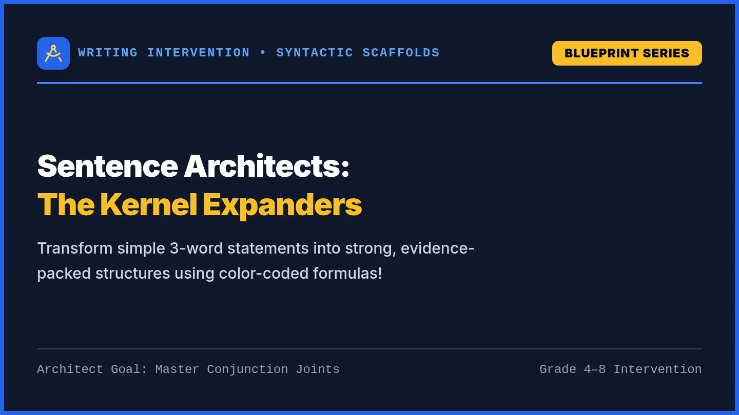 Sentence Architects Slides