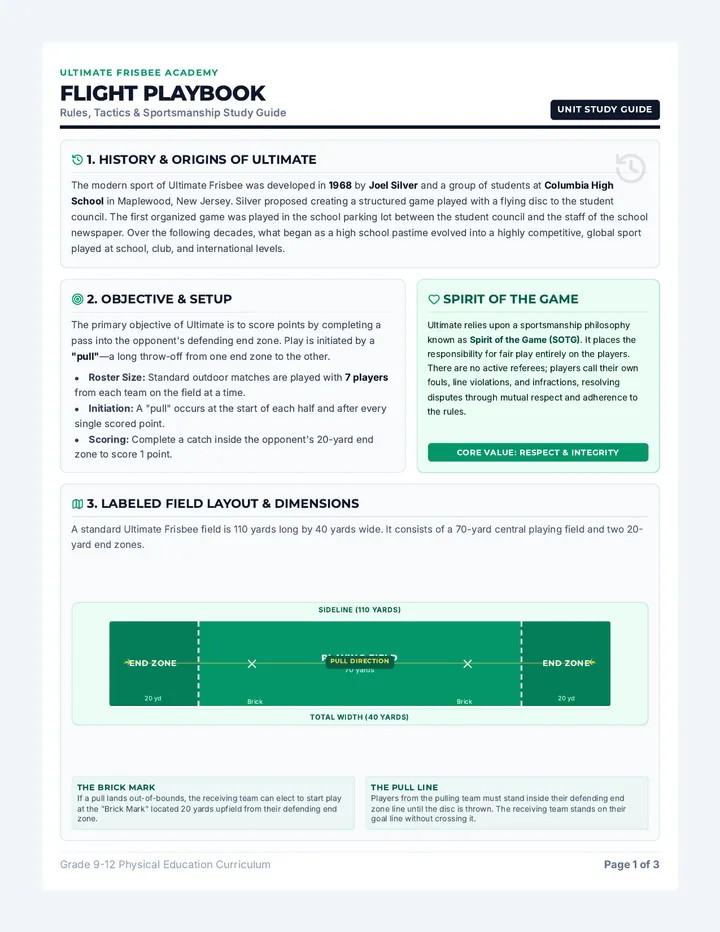 Flight Playbook Study Guide