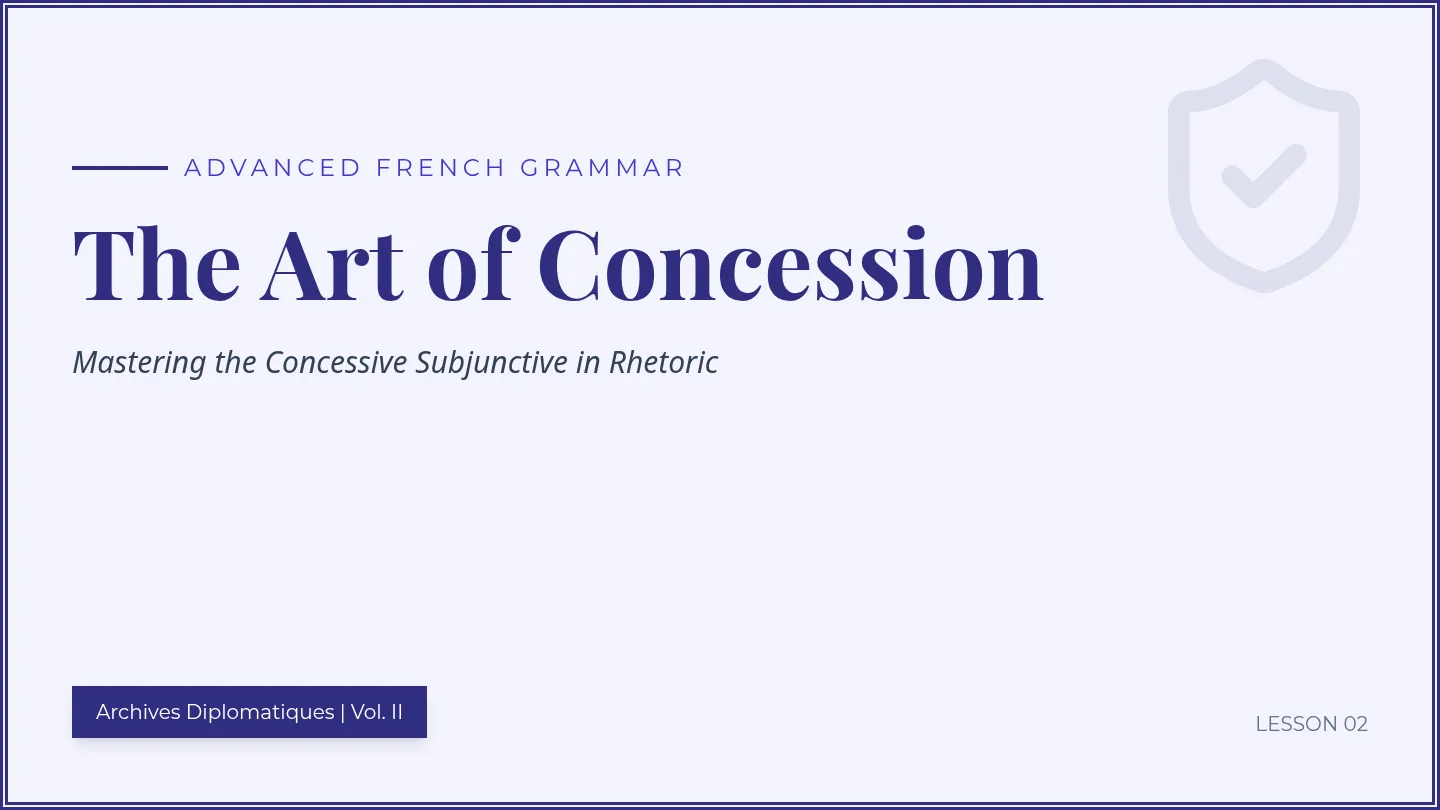 The Art of Concession Slides