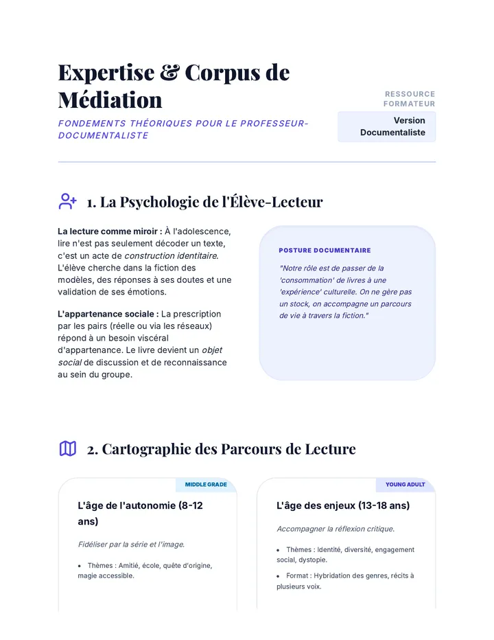 Expertise Théorique & Corpus Fond J1-J2