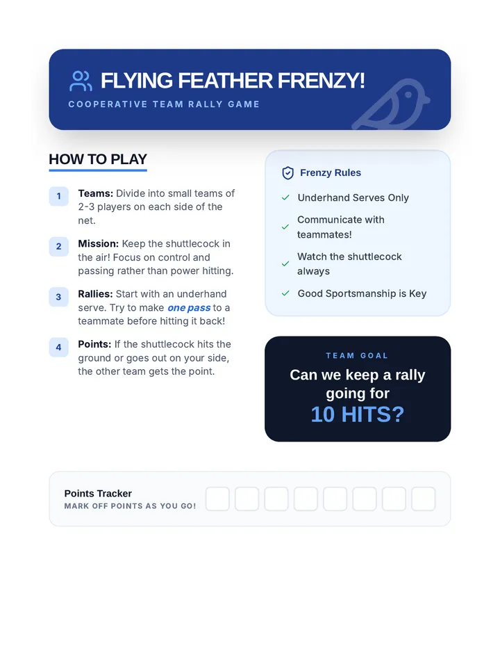 Flying Feather Frenzy Game