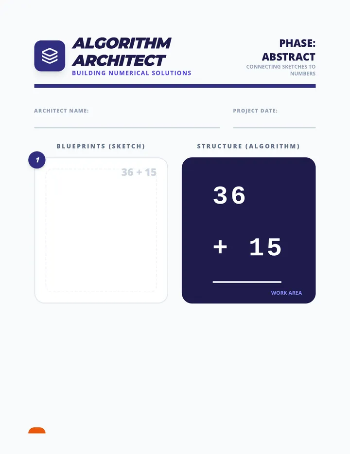 Algorithm Architect Worksheet