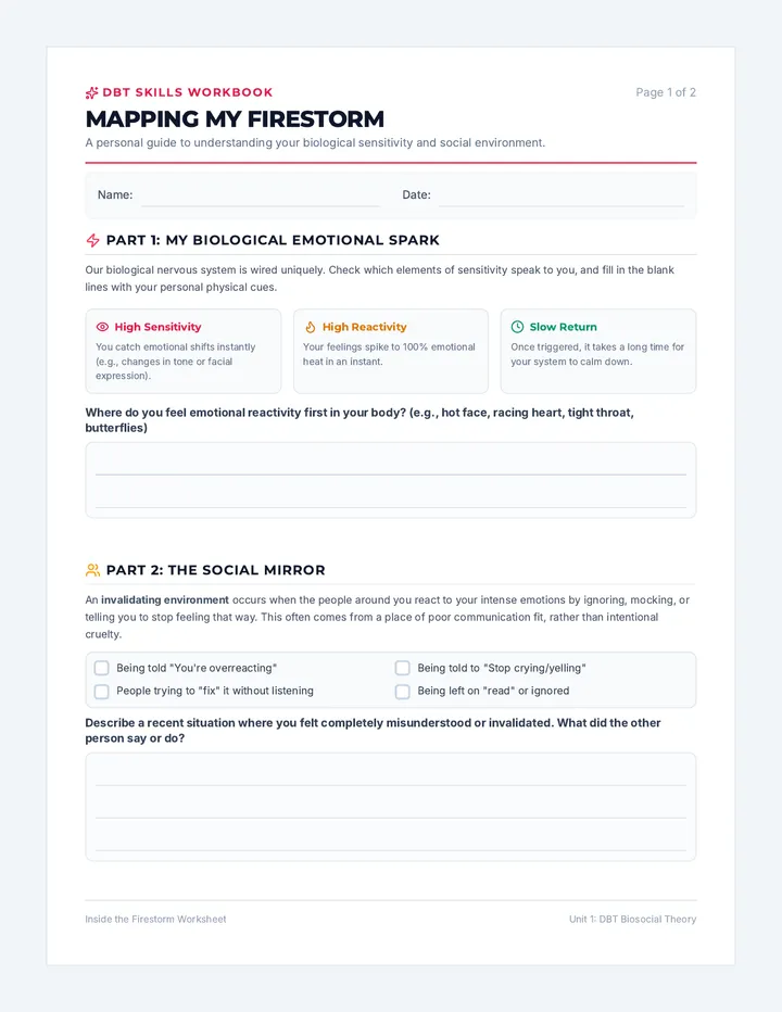 Firestorm Student Worksheet