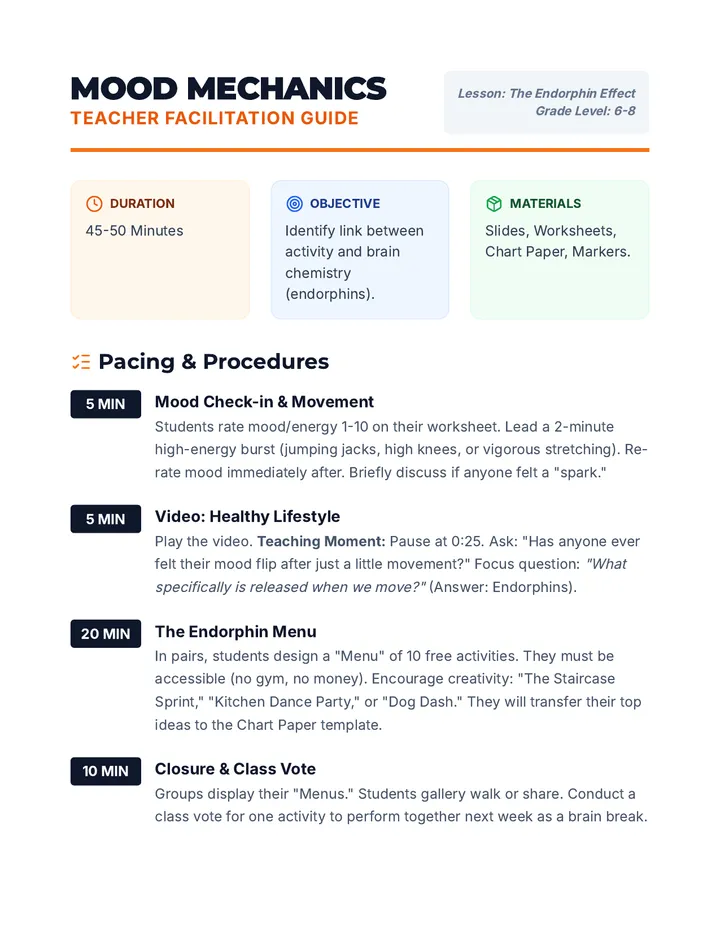 Mood Mechanics Teacher Guide