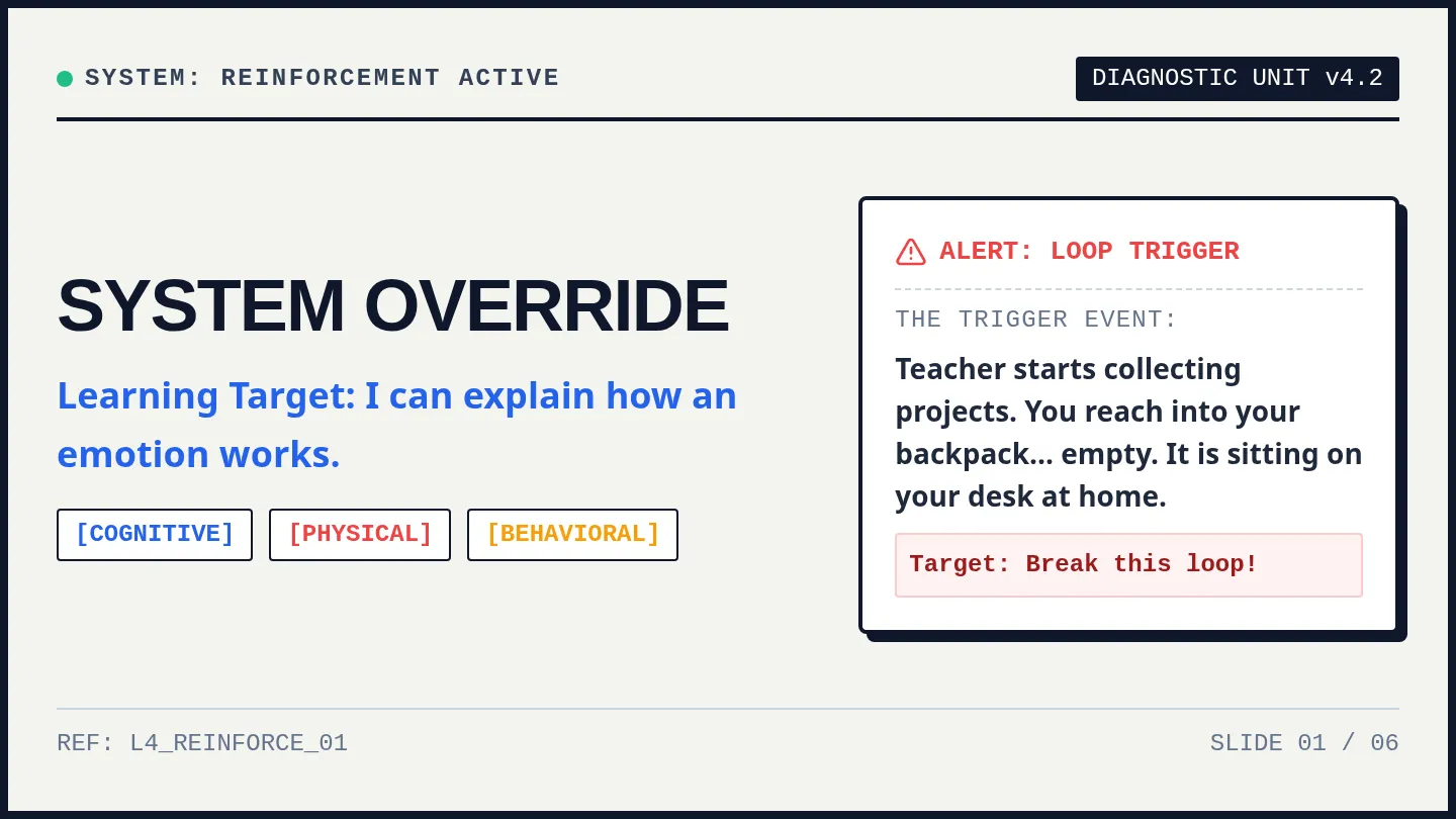 System Override Slides