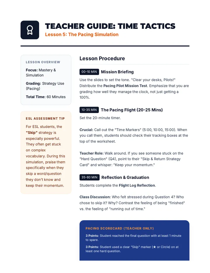 Simulation Teacher Guide L5