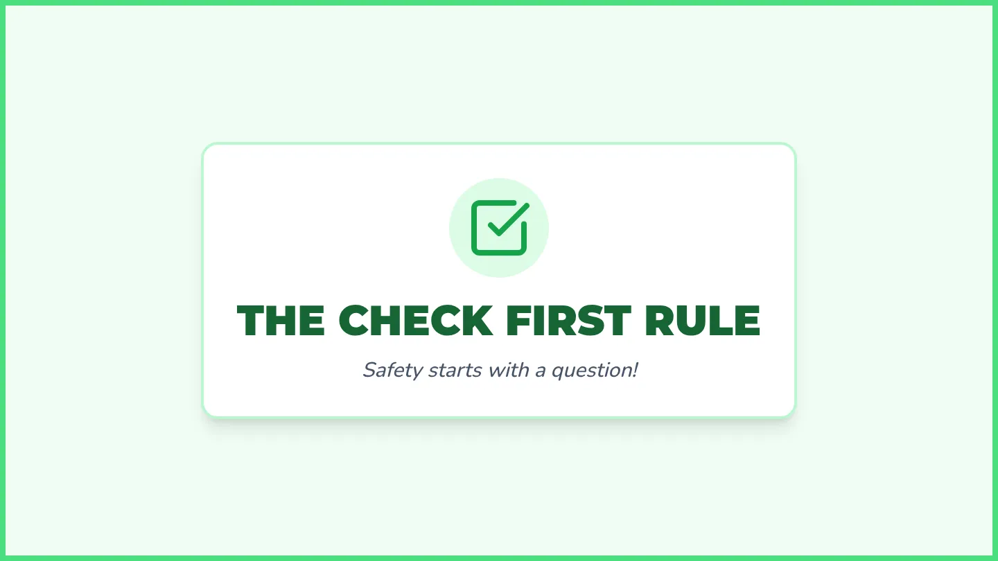 Check First Slides