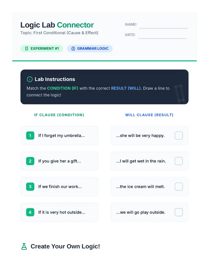Logic Lab Worksheet