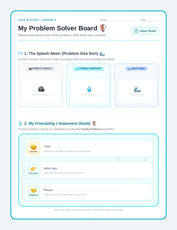 Problem Solver Board page 1