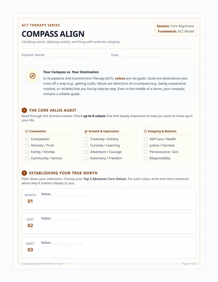 Compass Align Client Workbook