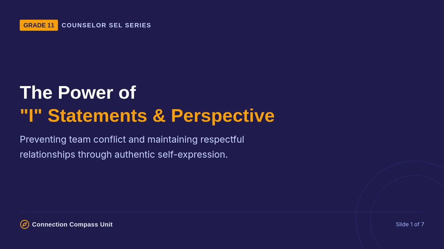 Statements and Perspective Slides