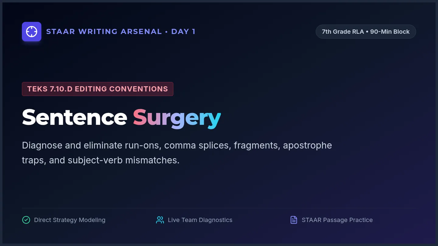 Sentence Surgery Slides