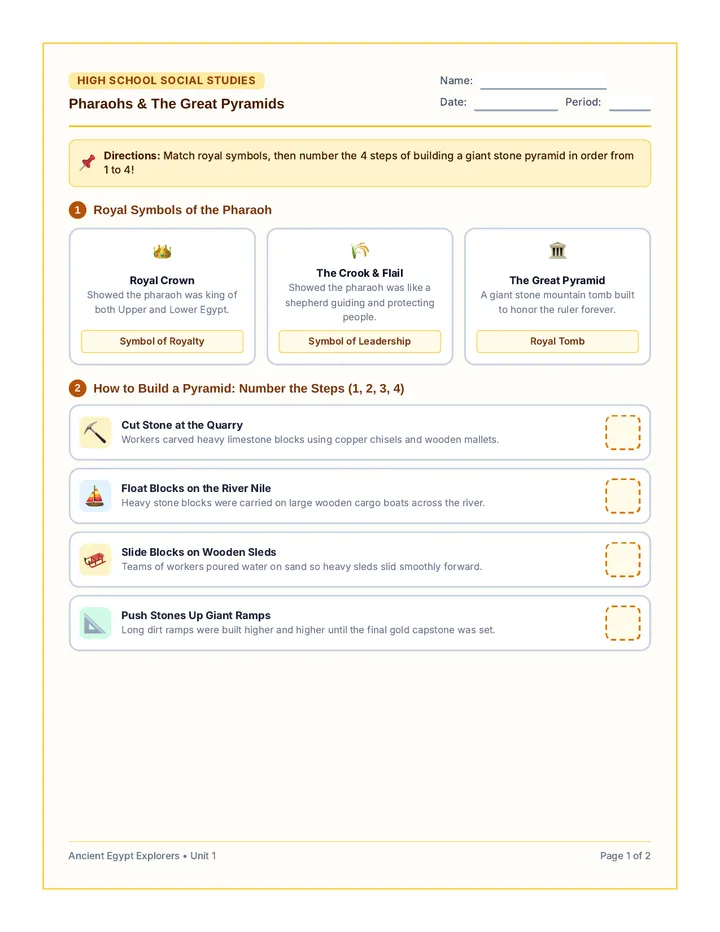 Royal Builders Activity