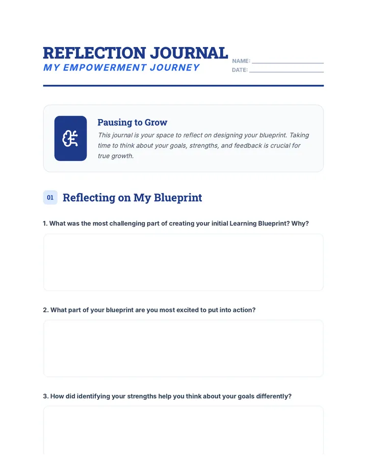 Reflection Journal