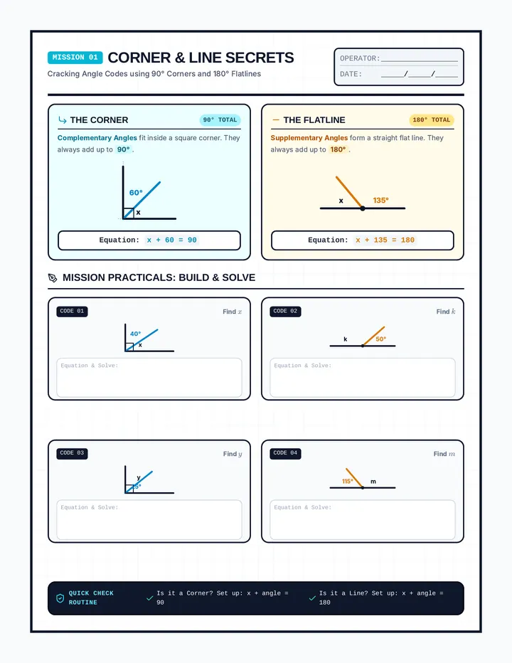 Corner Secrets Notes