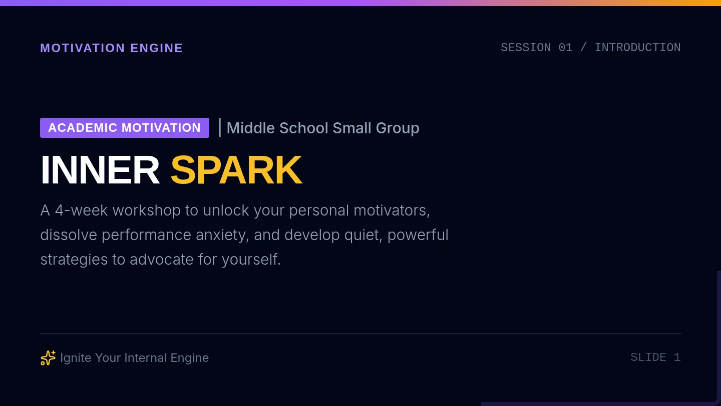 Inner Spark Slides