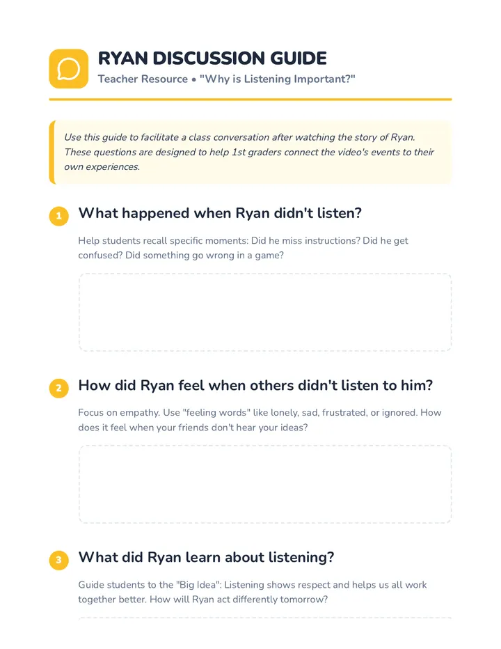 Ryan Discussion Guide