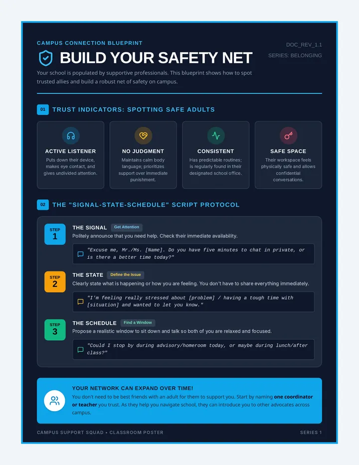 Safety Net Anchor Chart