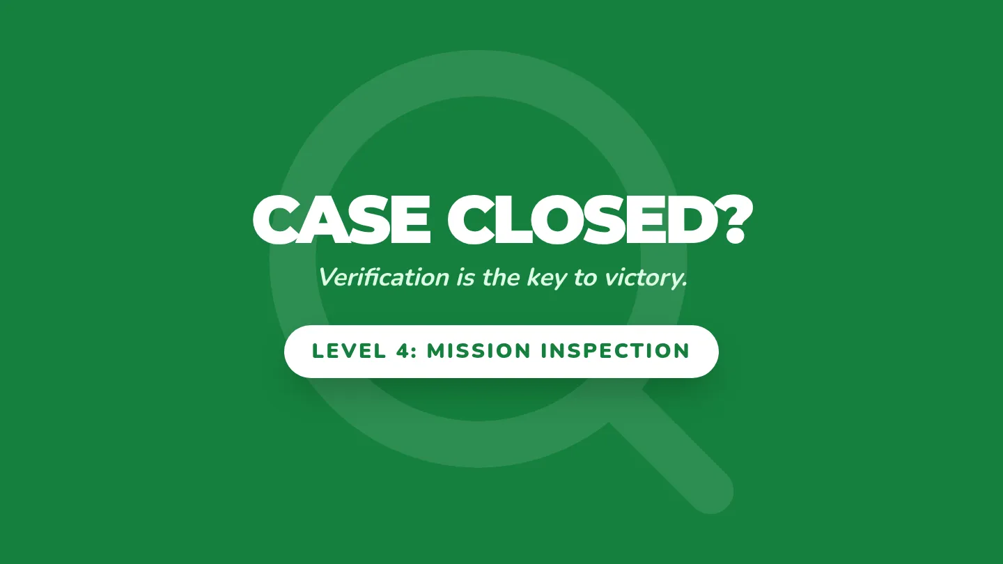 Detective Check Slides