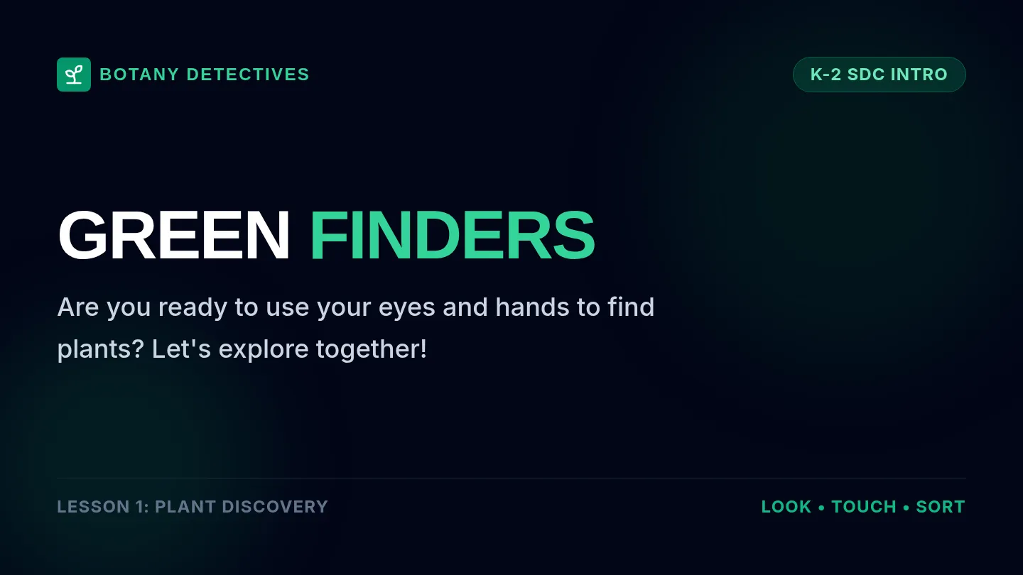 Green Finder Slides