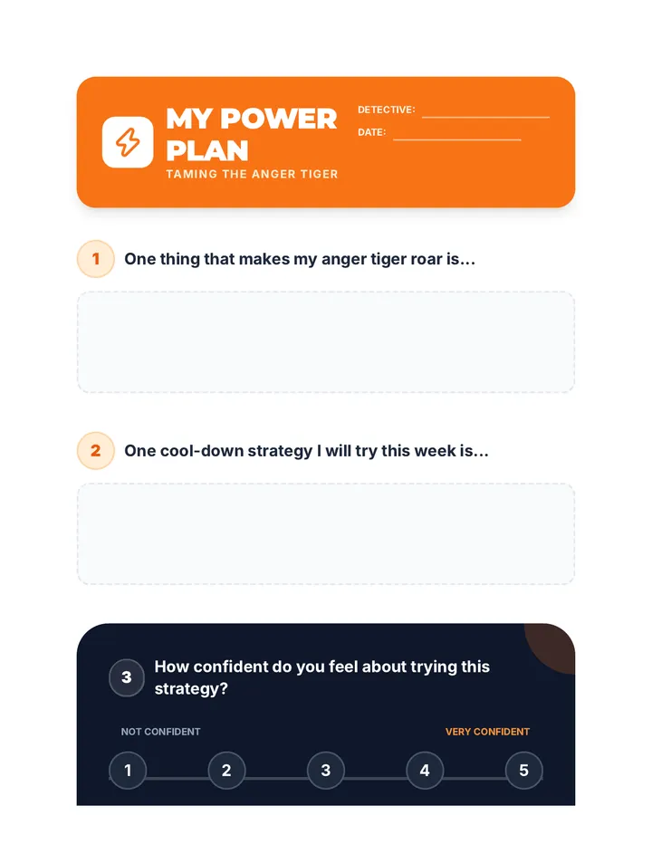 Anger Power Plan Reflection