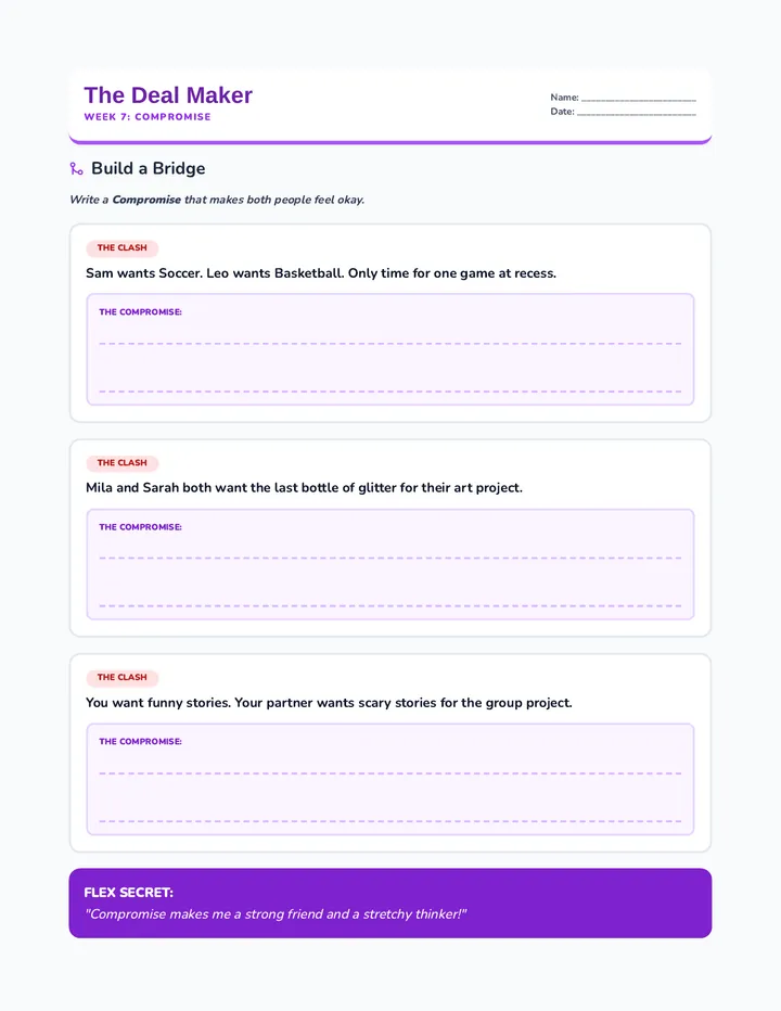 Deal Maker Worksheet