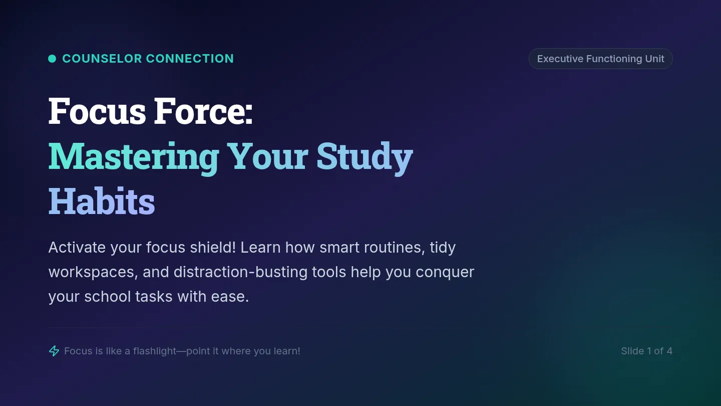 Focus Force Slides