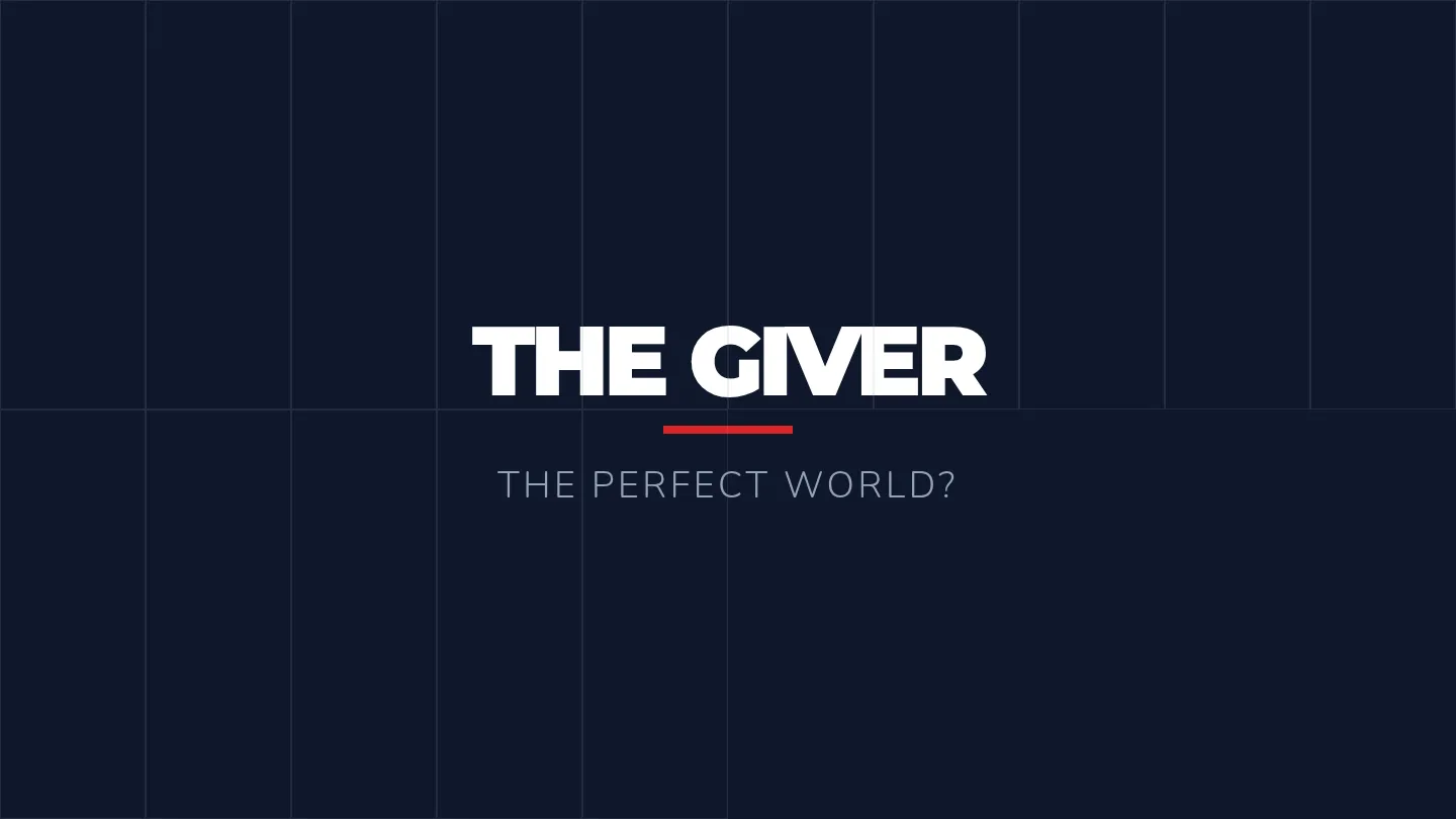 The Giver Slides