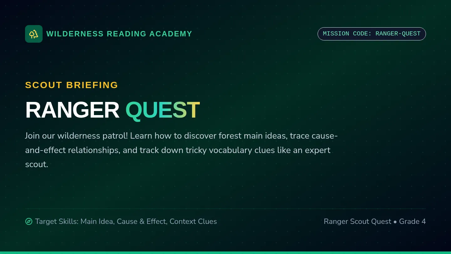 Wilderness Rangers Slides