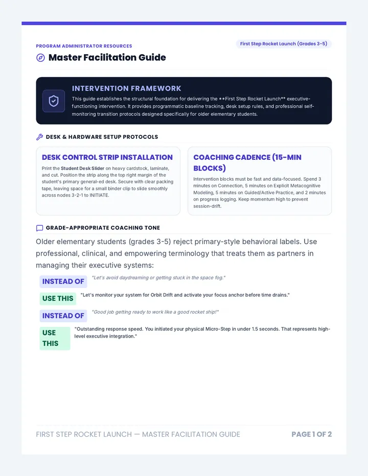 Master Facilitation Guide