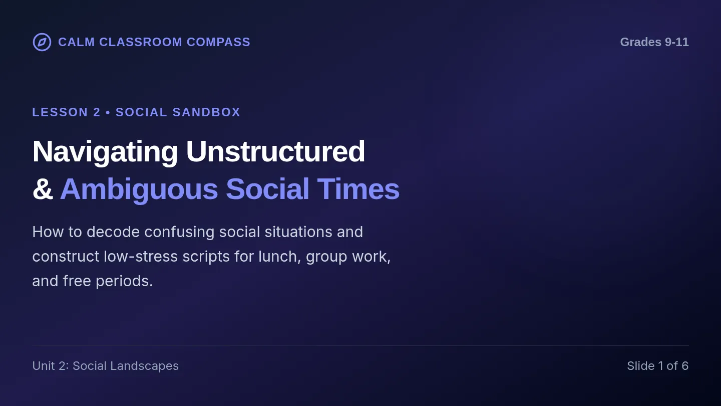 Social Sandbox Slides