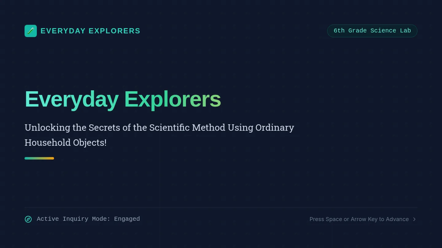Everyday Explorers Slides
