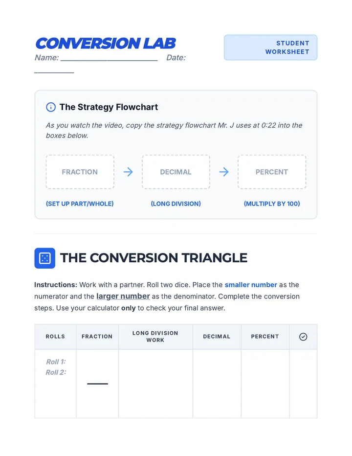 Triangle Trials Worksheet
