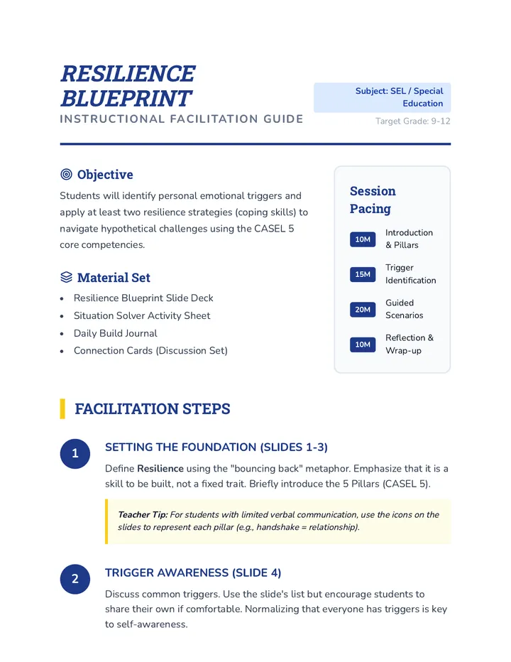 Blueprint Architect Teacher Guide